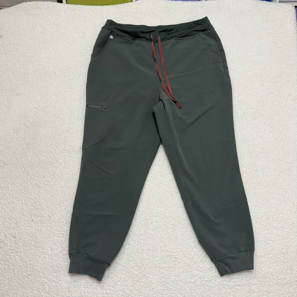 FIGS Zamora Jogger Scrub Pants Womens XL Petite Graphite Grey W225W2012P